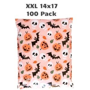 100 Pack 14x17 XXL Polymailers - Designer Halloween Series